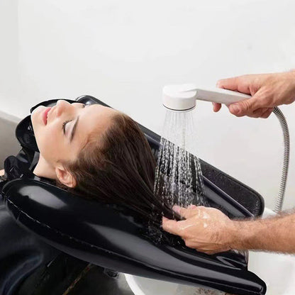 🛁 LIMITED-TIME 50% OFF! 🧺 Portable Inflatable Shampoo Basin – Comfortable, Lightweight, Easy Store ✨