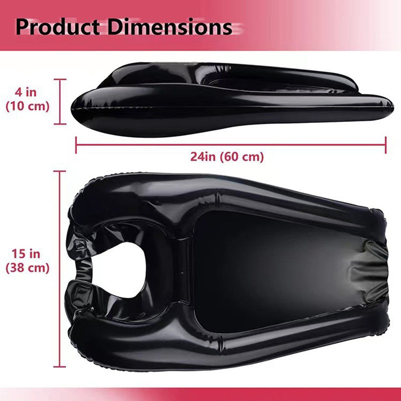 🛁 LIMITED-TIME 50% OFF! 🧺 Portable Inflatable Shampoo Basin – Comfortable, Lightweight, Easy Store ✨
