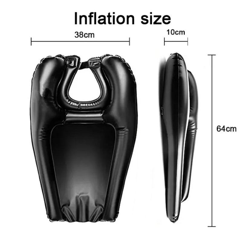 🛁 LIMITED-TIME 50% OFF! 🧺 Portable Inflatable Shampoo Basin – Comfortable, Lightweight, Easy Store ✨