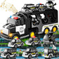 Police Truck Toys Toddlers 7 in 1 Truck Friction Power Toy Car Christmas Birthday Gifts for Boys & Girls 3-5 Years Old