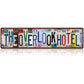 Vintage "Love You More" License Plate Tin Sign