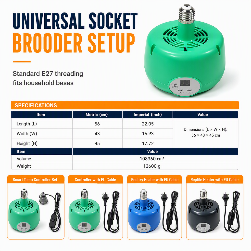 Intelligent Temperature Control Brooder Heater