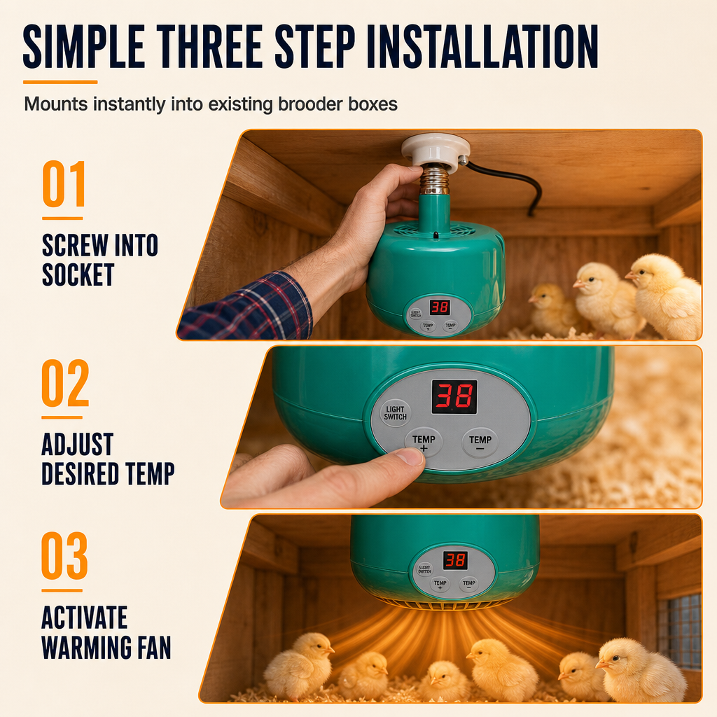 Intelligent Temperature Control Brooder Heater