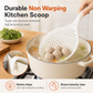 Large Nylon Kitchen Colander Strainer Spoon