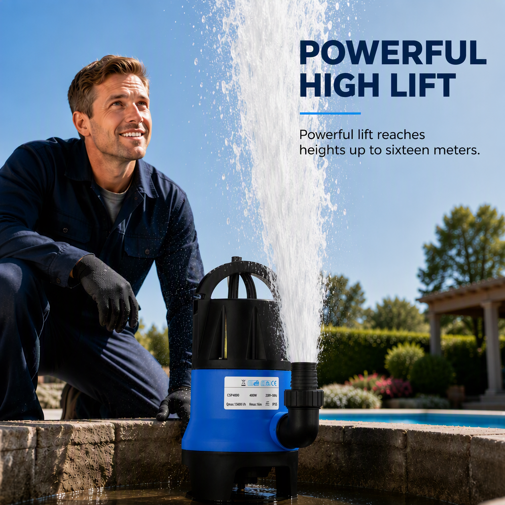 ⏳🔥LIMITED-TIME 50% OFF! ⏰450W Electric Submersible Clean Water Pump for Garden Irrigation and Drainage