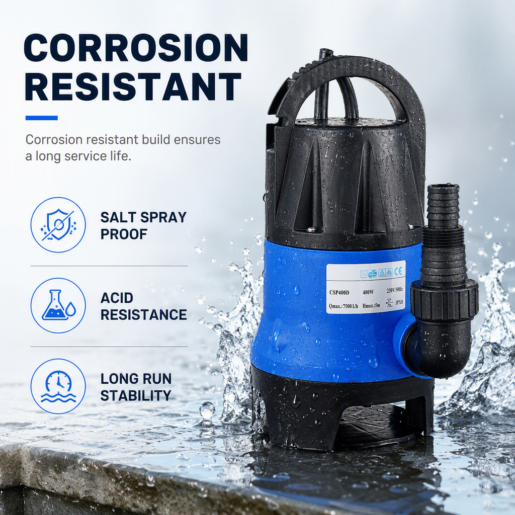 ⏳🔥LIMITED-TIME 50% OFF! ⏰450W Electric Submersible Clean Water Pump for Garden Irrigation and Drainage