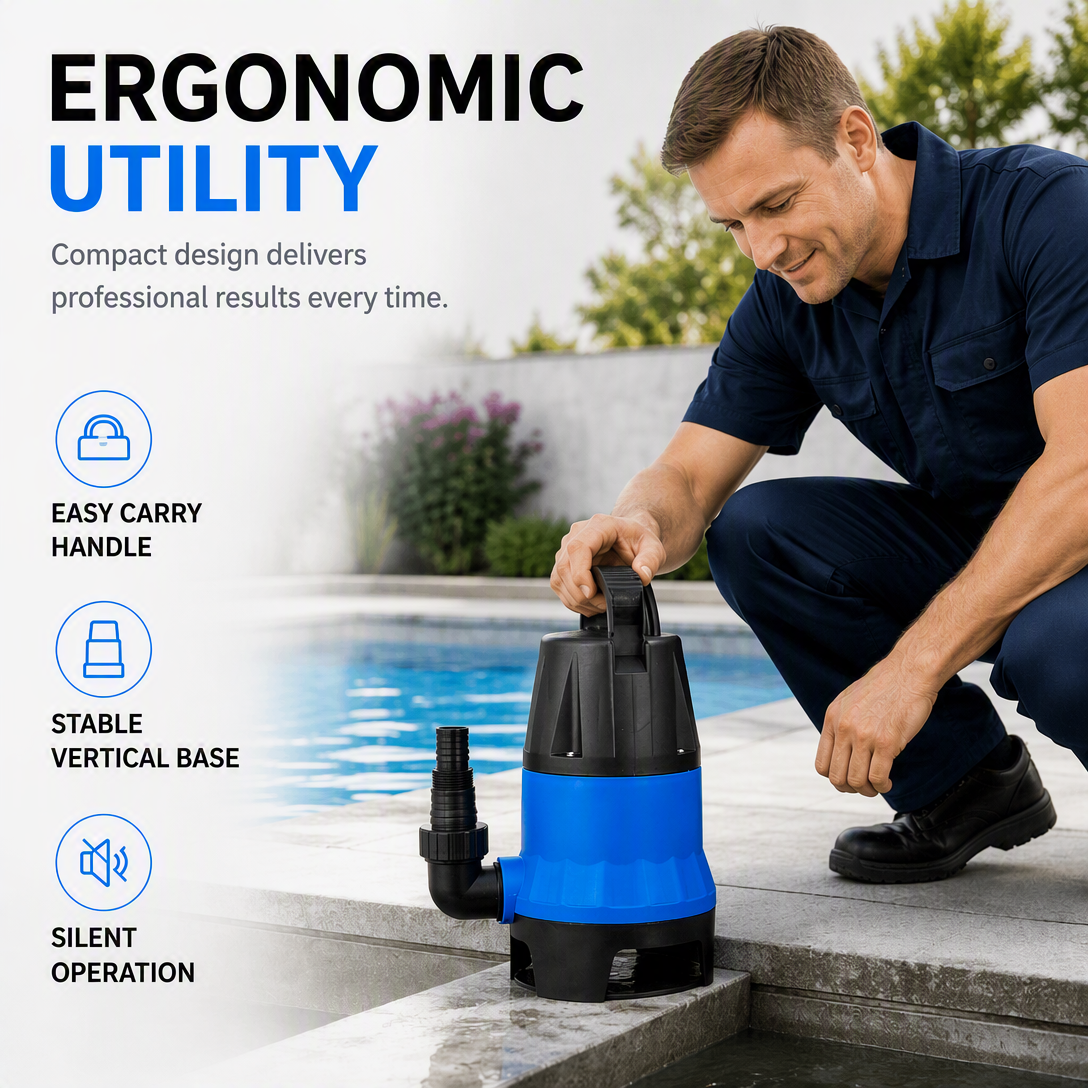 ⏳🔥LIMITED-TIME 50% OFF! ⏰450W Electric Submersible Clean Water Pump for Garden Irrigation and Drainage