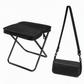 Portable Folding Stool Backpack Lightweight Outdoor Camping Chair and Multipurpose Crossbody Handbag