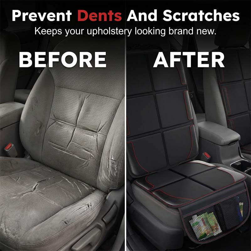 🚗 Safe Anti-Slip Car Seat Protector for Child – Durable Under-Seat Mat for Baby & Kids👶 Helps Protect Upholstery from Spills, Scuffs & Wear ✨