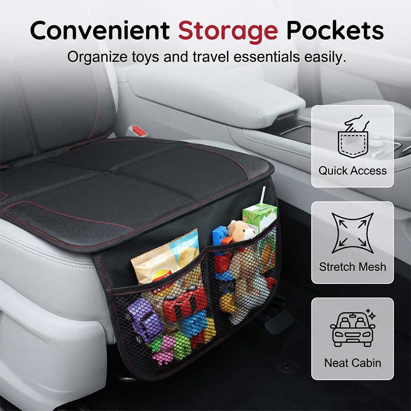 🚗 Safe Anti-Slip Car Seat Protector for Child – Durable Under-Seat Mat for Baby & Kids👶 Helps Protect Upholstery from Spills, Scuffs & Wear ✨