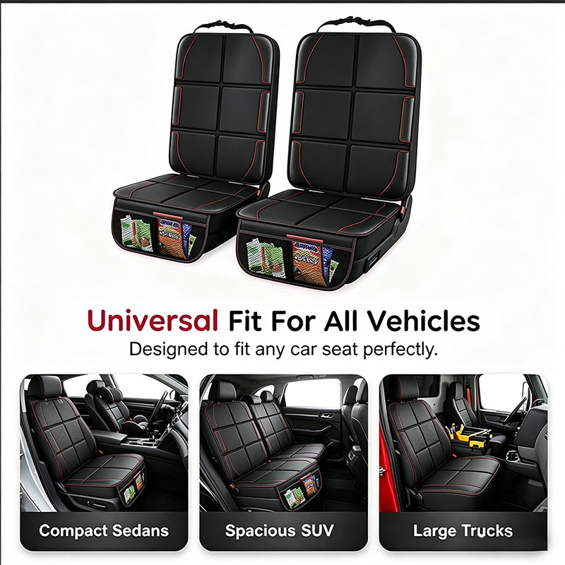 🚗 Safe Anti-Slip Car Seat Protector for Child – Durable Under-Seat Mat for Baby & Kids👶 Helps Protect Upholstery from Spills, Scuffs & Wear ✨