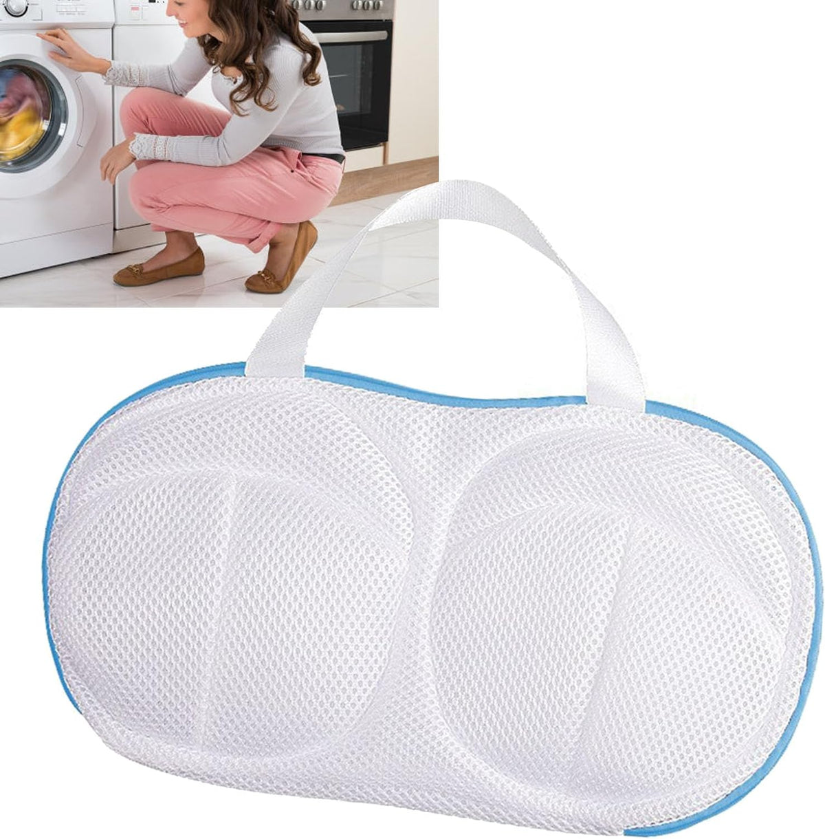 🧺 LIMITED-TIME 50% OFF! ✨ Mesh Bra Laundry Bags – Shape Retention, Fine Mesh, Dual Zipper 🧦