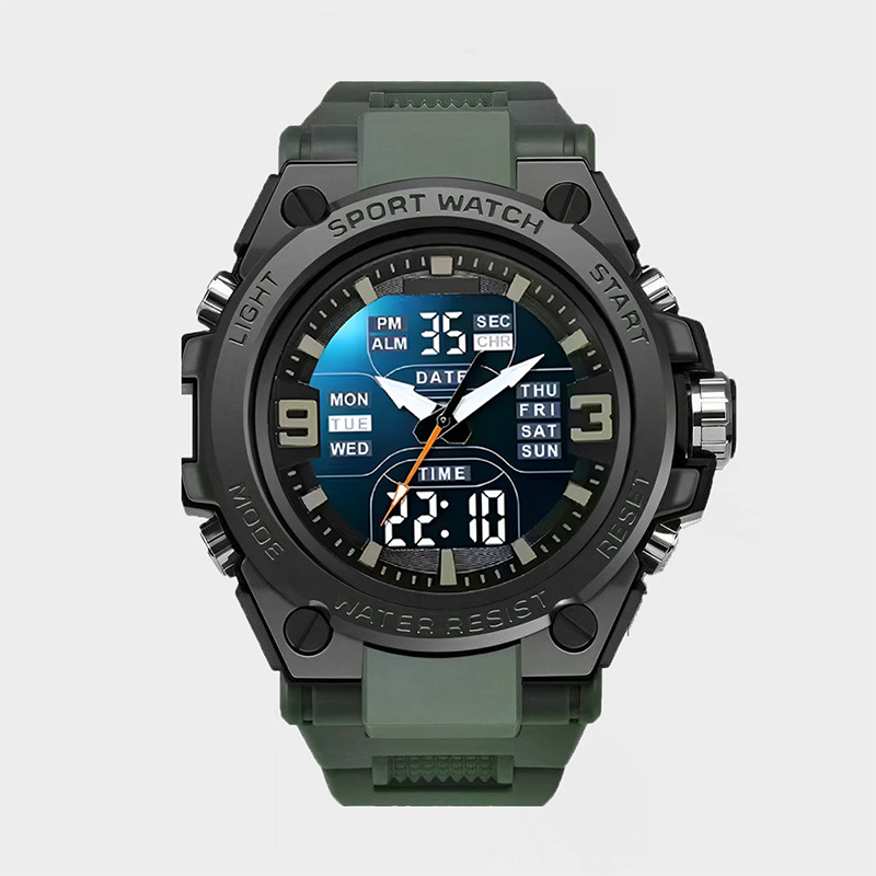 ⌚ Men's Luminous Waterproof Sports Watch – Rugged, Practical & Stylish 🌙