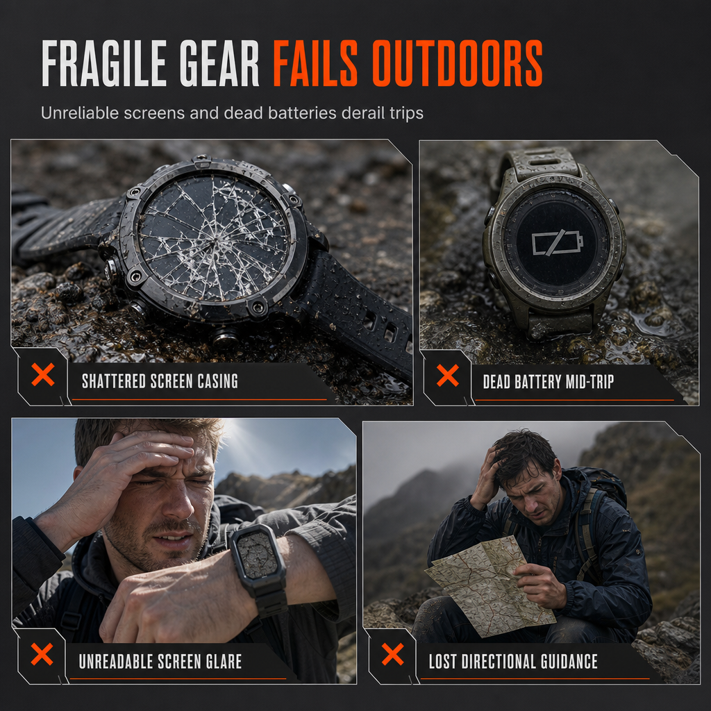 ⏳Limited-time 50% off⏰Rugged Smart Watch with Bluetooth Call & Health Monitor⌚⛰️
