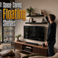 Minimalist Wooden Floating Wall Shelves