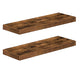 Minimalist Wooden Floating Wall Shelves
