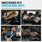 🐕 Dog Car Safety Harness: Elastic Nylon, Cushioned Braking, Zinc Alloy Clasp, Universal Fit