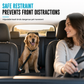 🐕 Dog Car Safety Harness: Elastic Nylon, Cushioned Braking, Zinc Alloy Clasp, Universal Fit