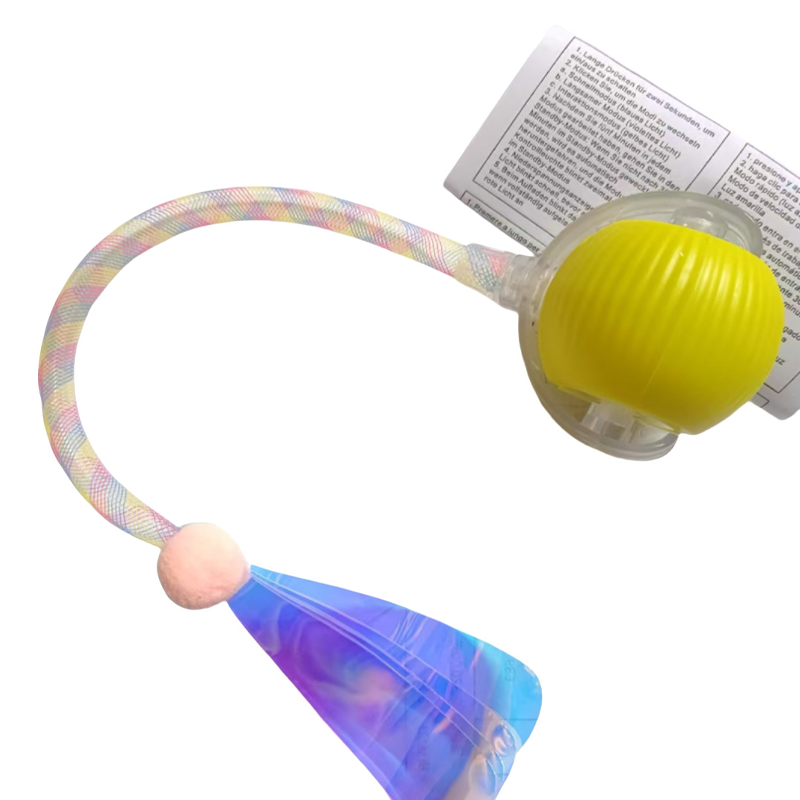 Smart Interactive Cat Toy Ball with Tail