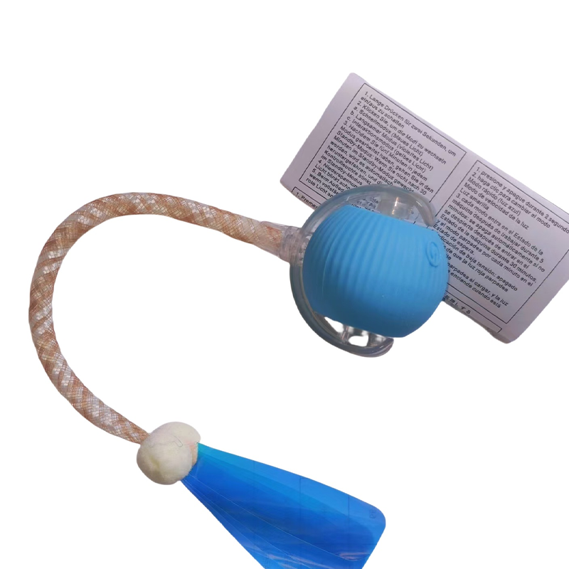 Smart Interactive Cat Toy Ball with Tail