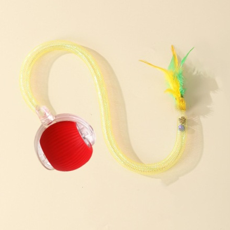 Smart Interactive Cat Toy Ball with Tail