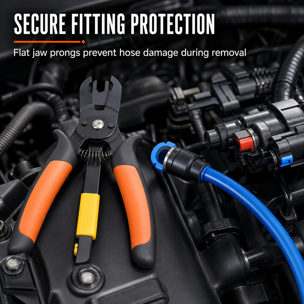 Automotive Line Disconnect Pliers and Car Filter Air Hose Connector Removal Tool