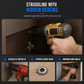 ⏳Time-Limited Special⏰Universal Metal Flexible Shaft Extension Rod for Electric Drills and Screwdrivers Multi Angle Screwdriver Bit Connection Link
