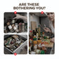 No-Drill Wall-Mounted Spice Rack