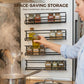 No-Drill Wall-Mounted Spice Rack