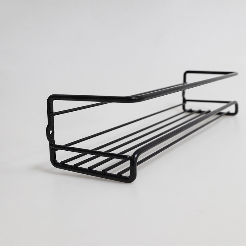 No-Drill Wall-Mounted Spice Rack