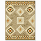 🌸 Soft Faux Cashmere Area Rug: Non-Slip, Machine Washable, Plush Pile, for Living Room & Bedroom