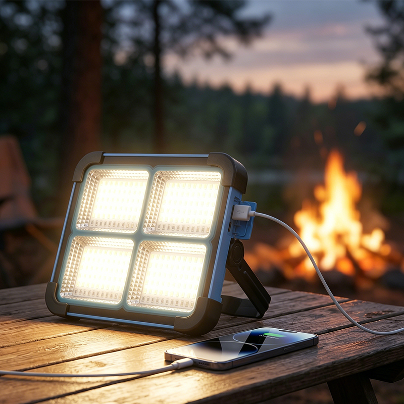 Solar Powered LED Camping Light