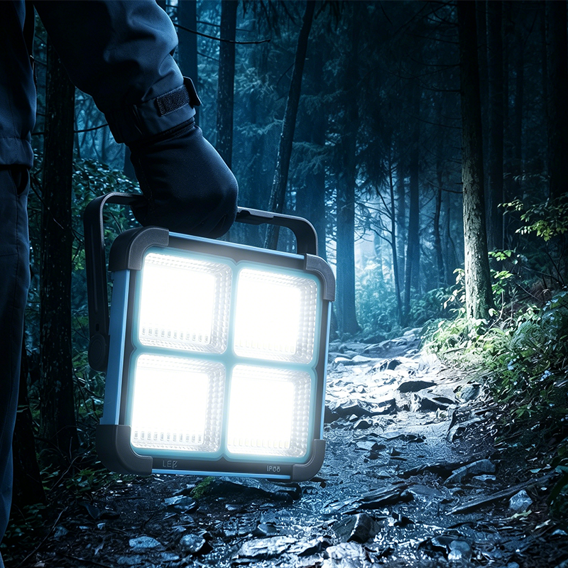 Solar Powered LED Camping Light