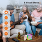 🎤 50% OFF | Mini Bluetooth Karaoke Machine – Wireless Mic & Dancing LED Lights