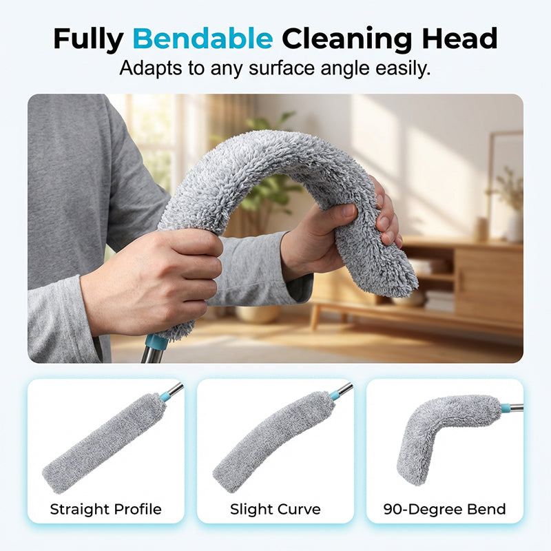 🧹 Flexible Gap Duster | Telescopic Options
