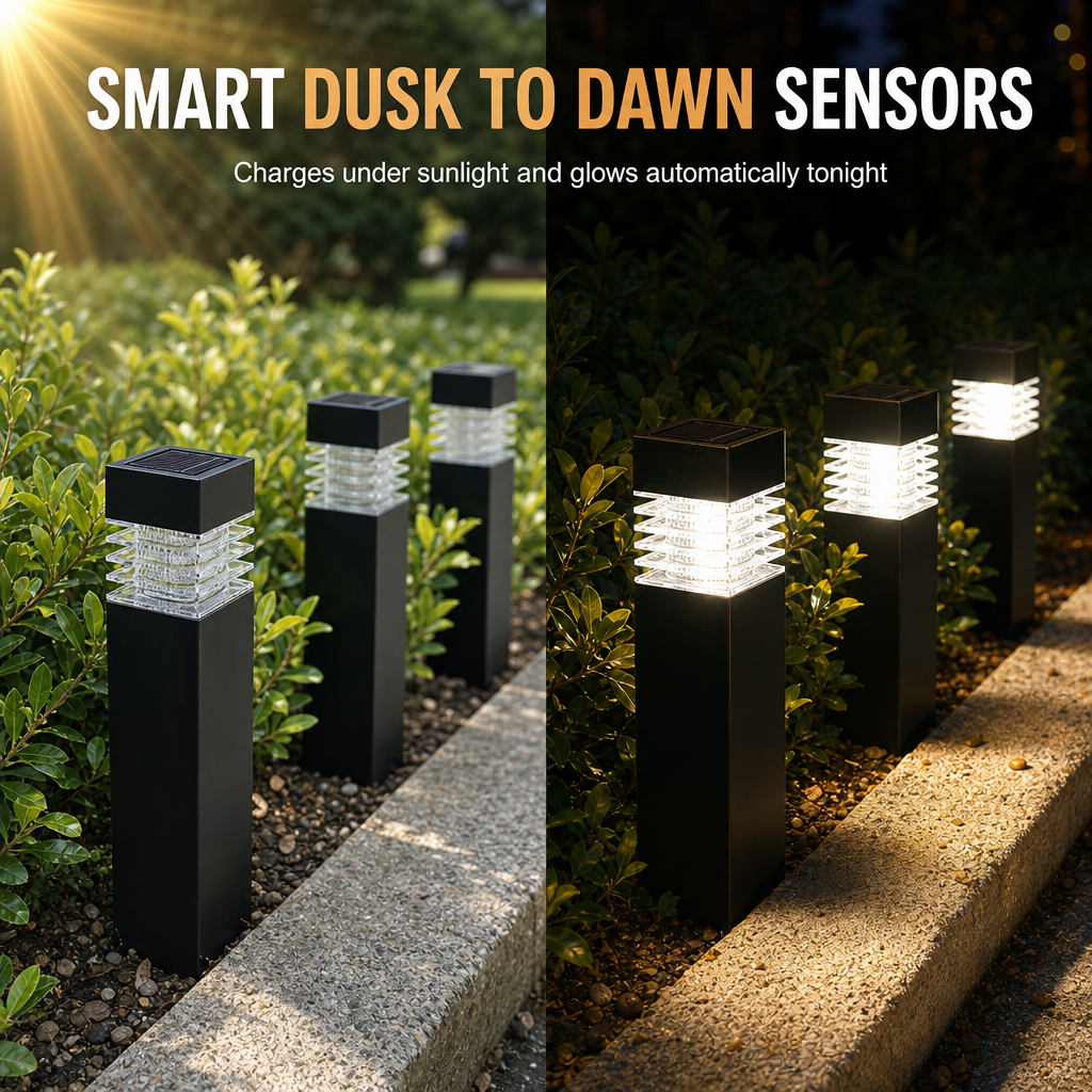 🌸 Buy 2 Get 1 FREE | Solar Outdoor Pathway Lights