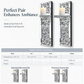 Set of 2 Silver Mirrored Crystal Candle Holders with Acrylic Crushed Diamonds for Living Room Dining Room Home Decor