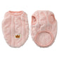 Warm Double Sided Fleece Pet Sweatshirt with Cable Knit Design Autumn Winter Dog Clothes for Small Dogs Teddy and Bichon