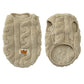 Warm Double Sided Fleece Pet Sweatshirt with Cable Knit Design Autumn Winter Dog Clothes for Small Dogs Teddy and Bichon