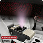 Multifunctional Car Armrest Cushion with Starlight Projector