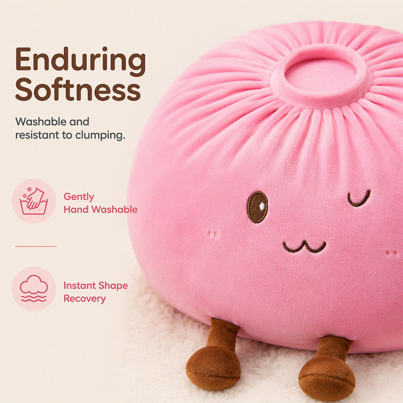 ✨Cute Bao Bun Plush Pillow