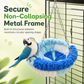 🎄LIMITED-TIME 50% OFF! ⏰Warm Winter Cotton Bird Nest Hanging Hammock for Parrots Cockatiels Lovebirds Budgies Birdcage Sleeping Bed Swing Toy