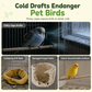 🎄LIMITED-TIME 50% OFF! ⏰Warm Winter Cotton Bird Nest Hanging Hammock for Parrots Cockatiels Lovebirds Budgies Birdcage Sleeping Bed Swing Toy