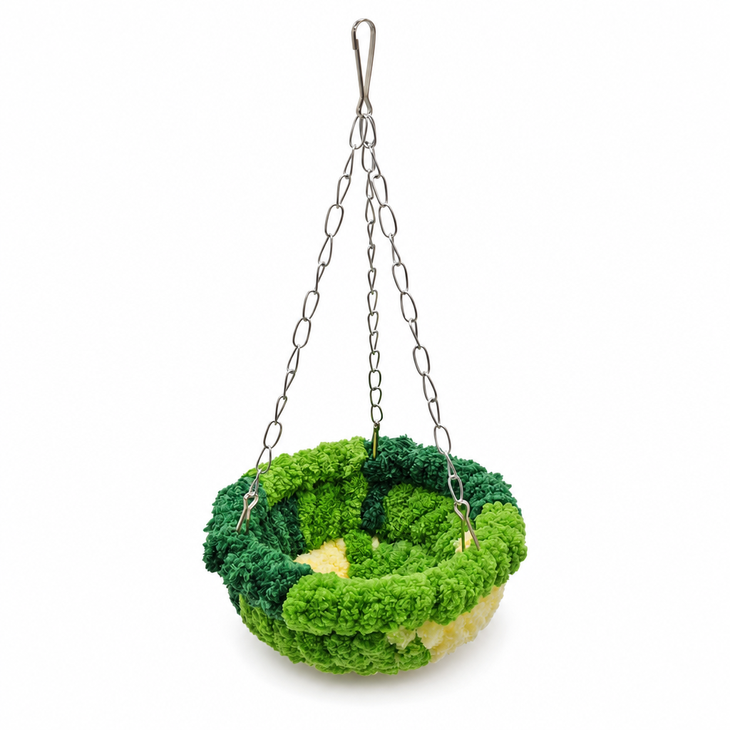 🎄LIMITED-TIME 50% OFF! ⏰Warm Winter Cotton Bird Nest Hanging Hammock for Parrots Cockatiels Lovebirds Budgies Birdcage Sleeping Bed Swing Toy