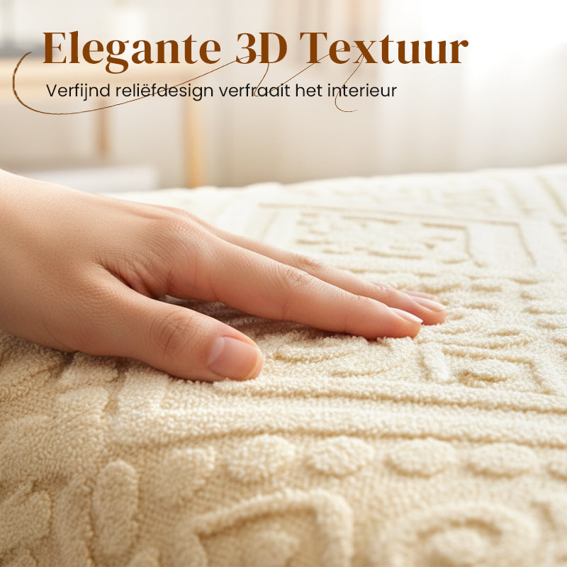 ⏳Limited-time 50% off💥360° All-Around Stretch Plush Knit Fitted Sheet