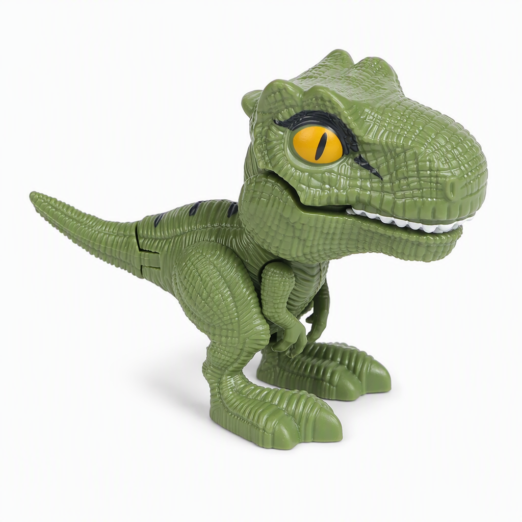 Mini Finger Biting Dinosaur Toy with Movable Joints Realistic Dinosaur Action Figure Toy for Kids