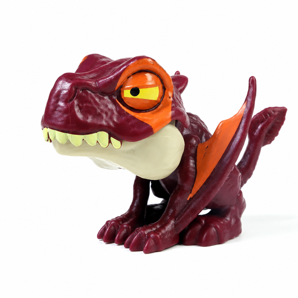 Mini Finger Biting Dinosaur Toy with Movable Joints Realistic Dinosaur Action Figure Toy for Kids