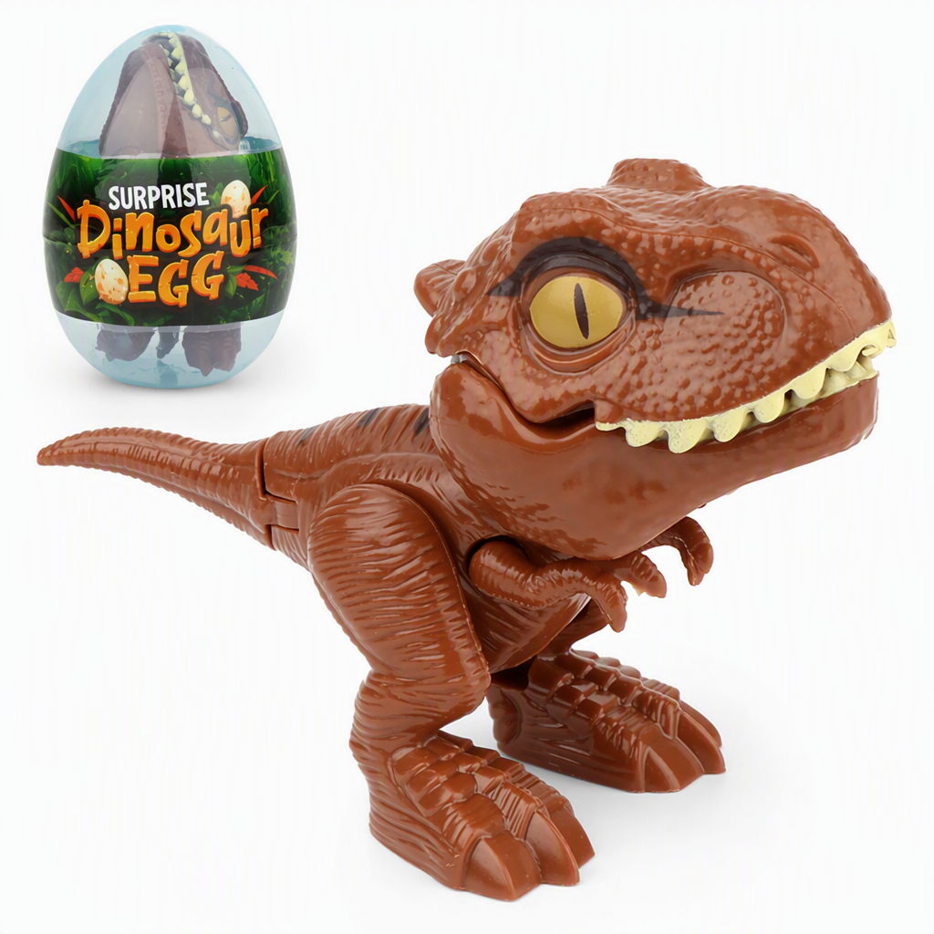 Mini Finger Biting Dinosaur Toy with Movable Joints Realistic Dinosaur Action Figure Toy for Kids