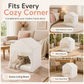 📢📢50% OFF !! ⏰Semi-Enclosed Indoor Pet Tent House – Cloud-Like Thickened Padding for Joint Relief, Breathable Mesh Roof & Draft-Free Secure Design – All-Season Cozy Sanctuary for Cats & Dogs in Any Corner 🐾