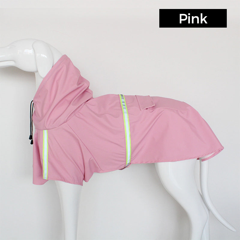 📢📢50% OFF !! ⏰Reflective Windproof Hooded Dog Raincoat